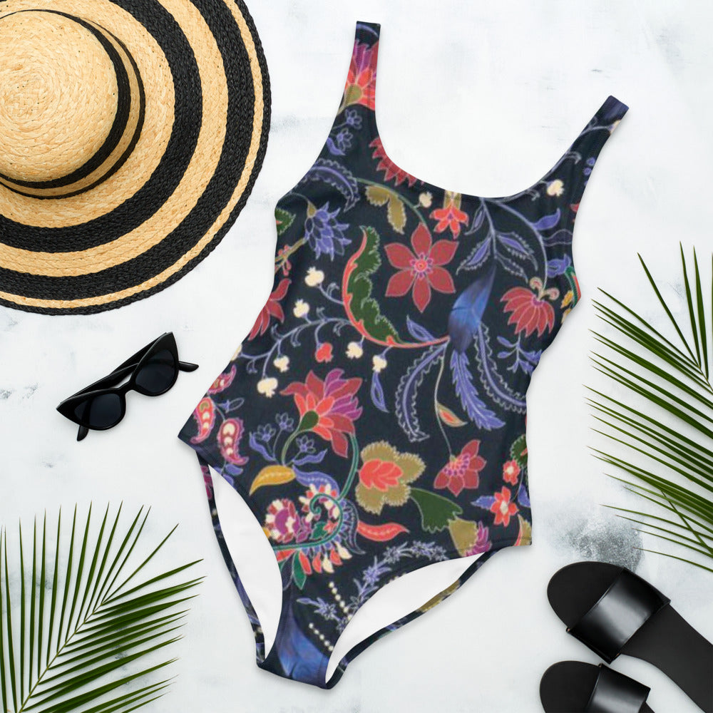 Night Gardens One-Piece Swimsuit