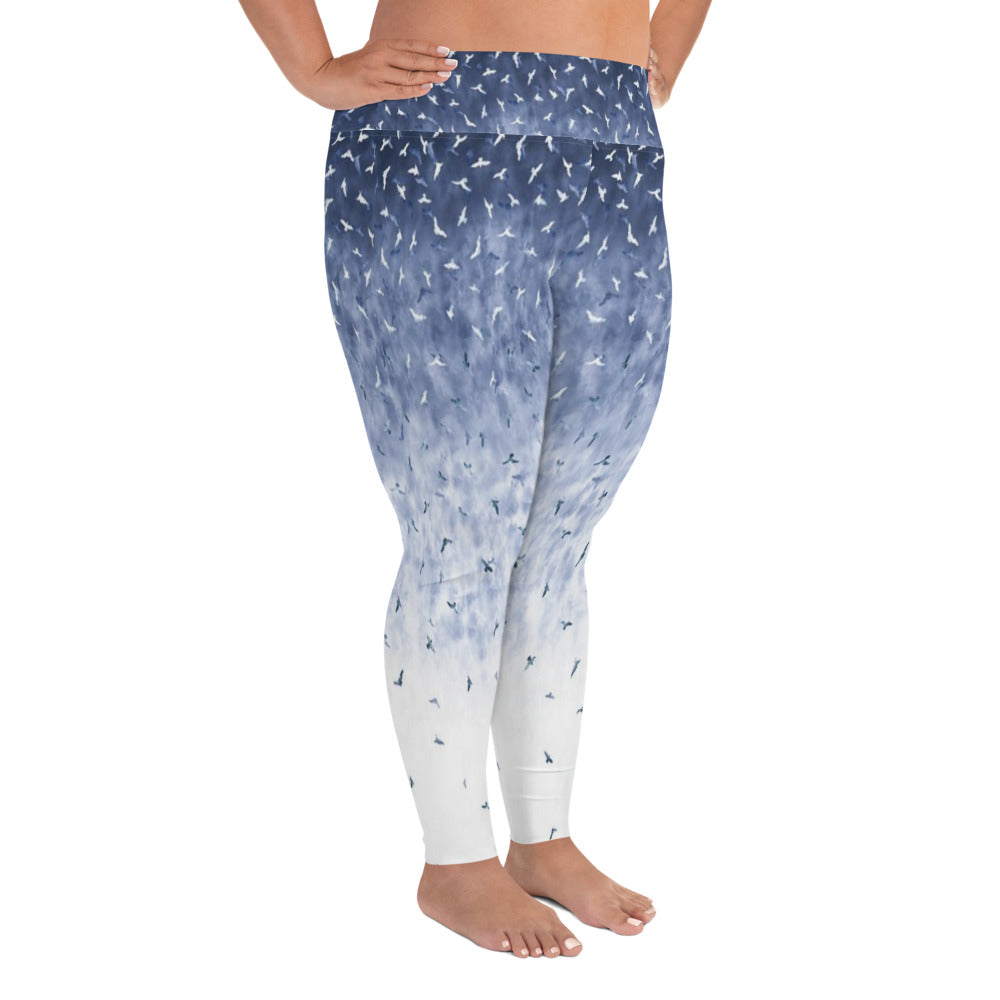 Birds Of A Feather All-Over Print Plus Size Leggings
