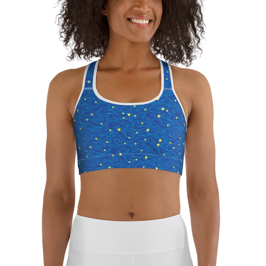 Starry Night Sports Bra