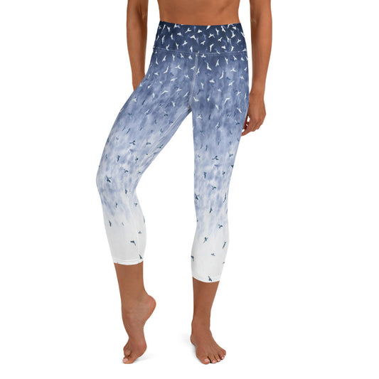 Birds Of A Feather Yoga Capri Leggings