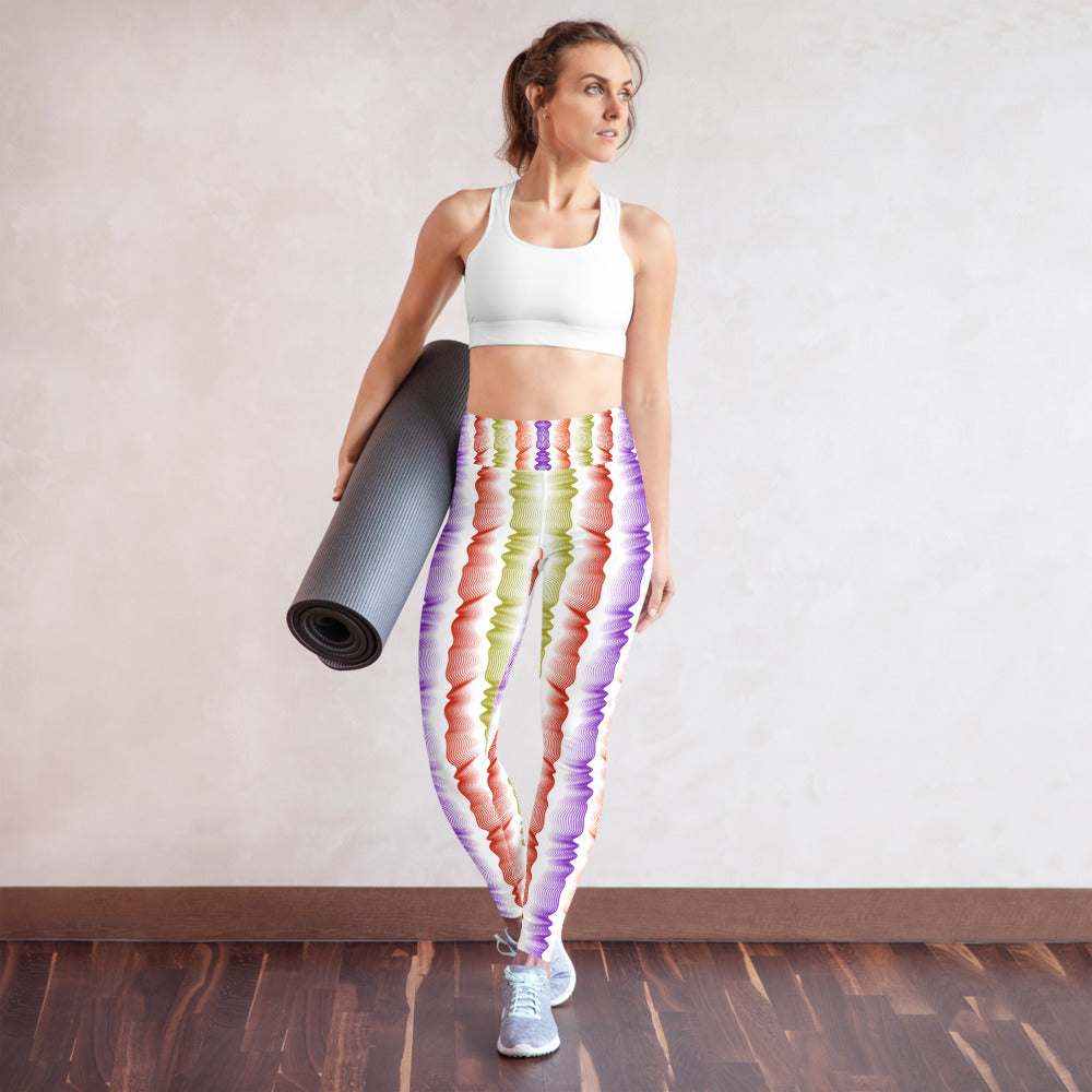 Squiggles Yoga Leggings