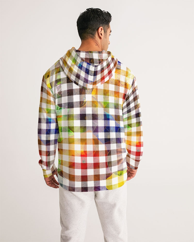 Fantasy Check Men's Hoodie