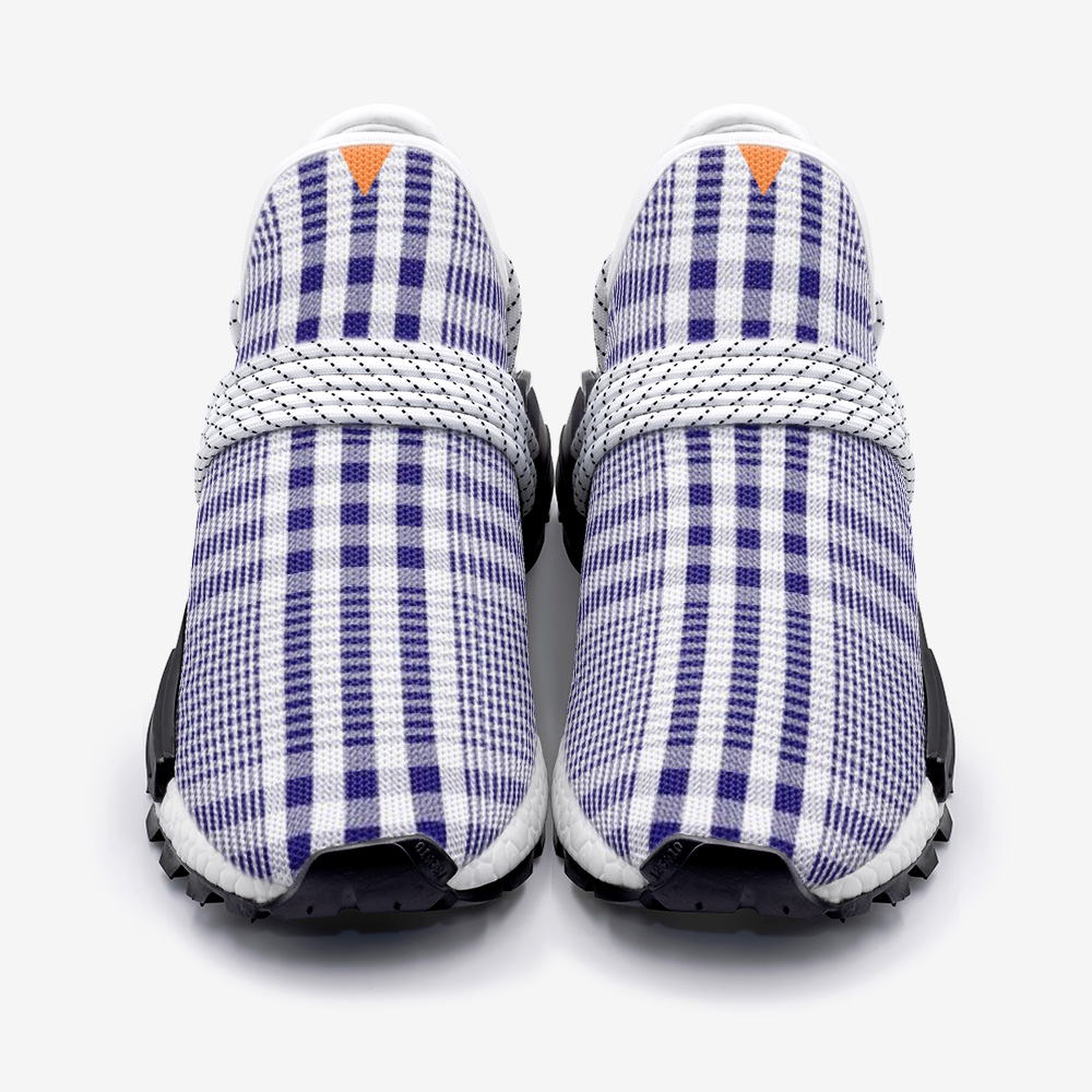 Monaco Plaid Unisex Lightweight Sneaker from Vluxe by Lucky Nahum