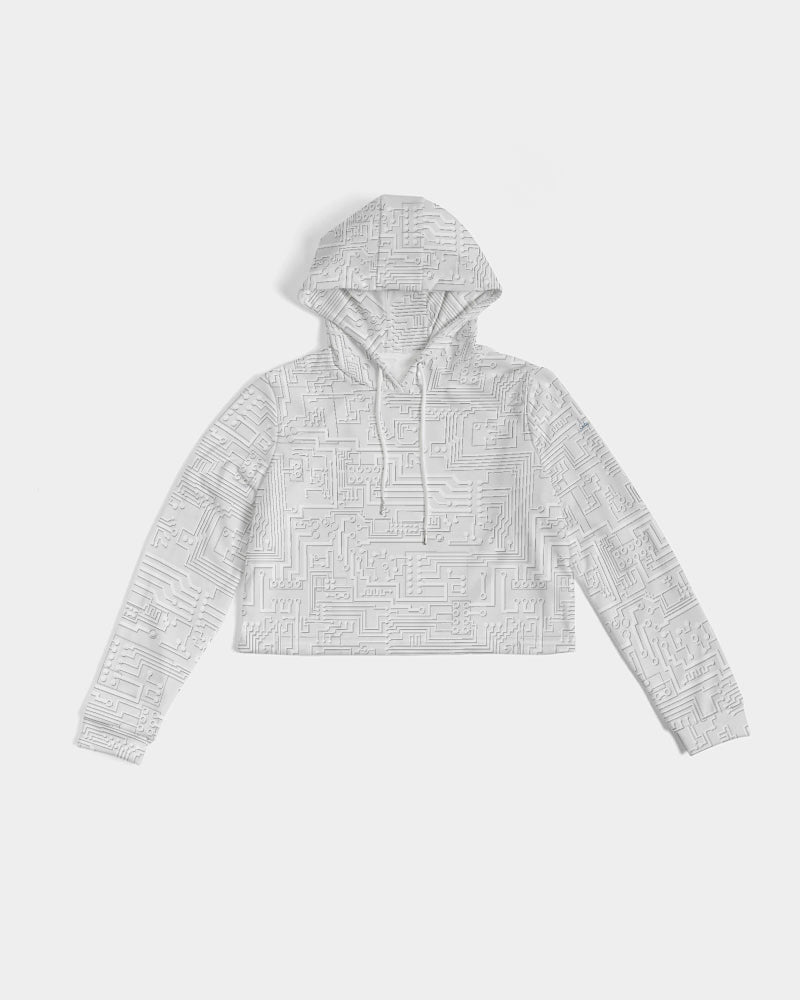 Pure Circuit Women's Cropped Hoodie