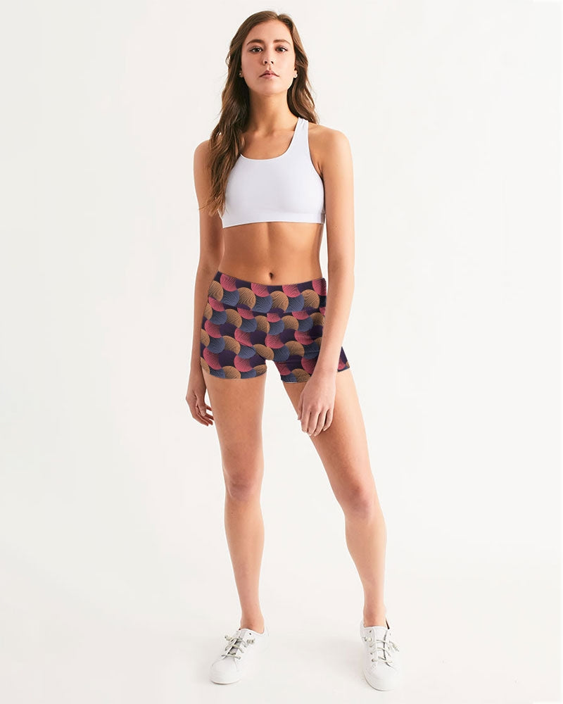 Parquet Women's Mid-Rise Yoga Shorts | Always Get Lucky