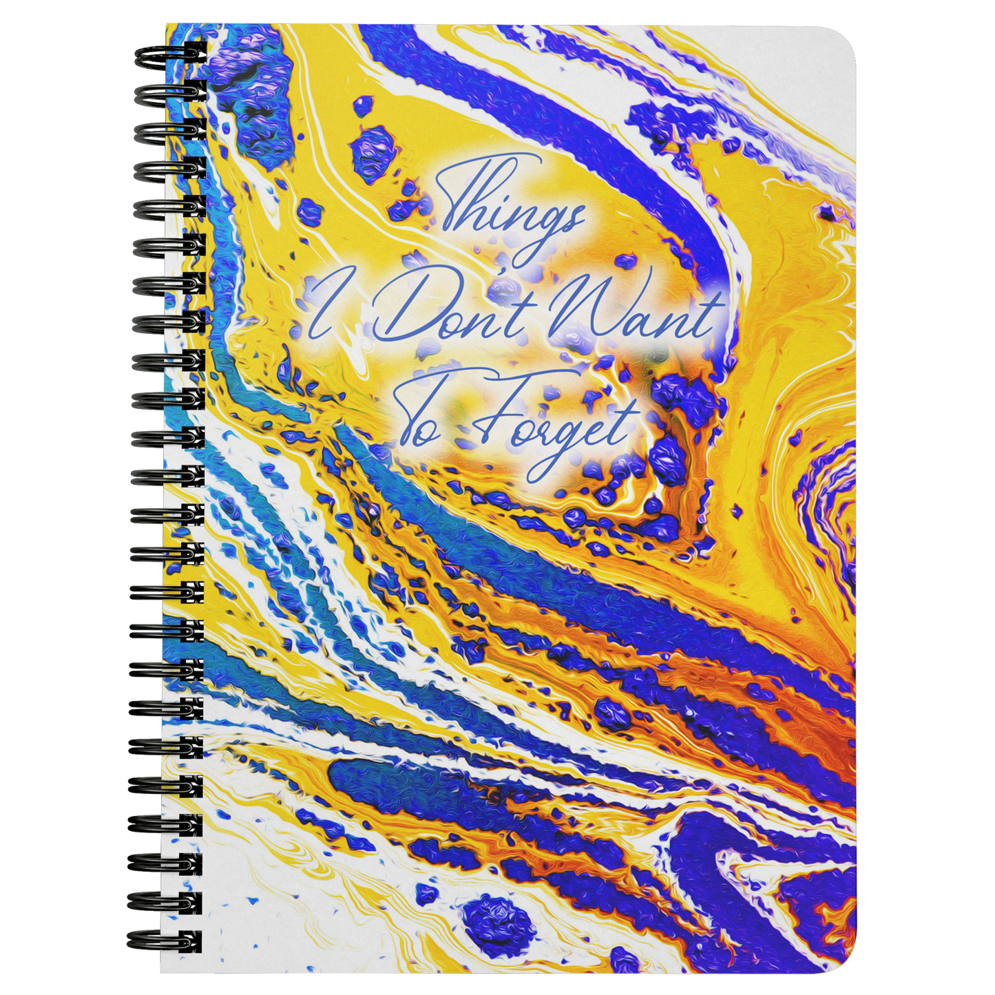 Splash Spiral Notebook