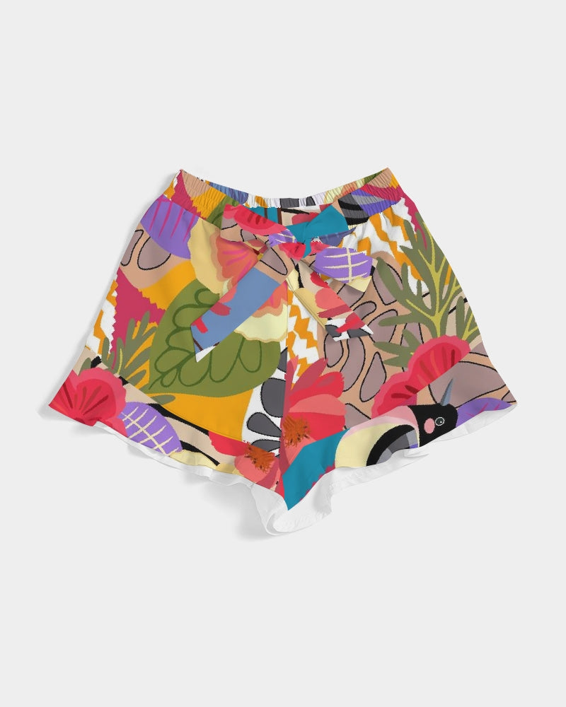 Bird of Paradise Women's Ruffle Shorts