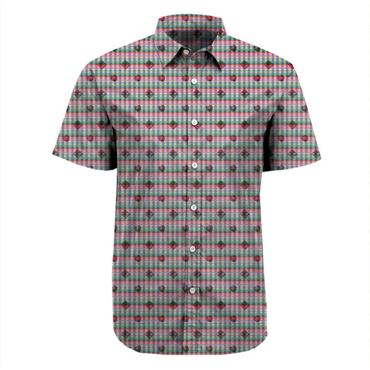Red and Friends Short Sleeve Printed Shirt