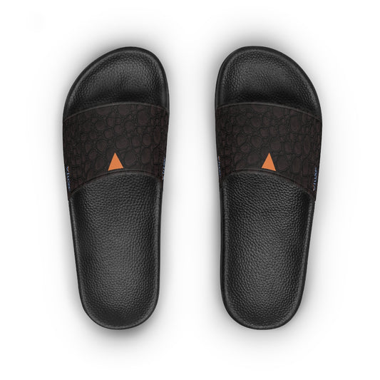 Salento Black Women's Slide Sandals