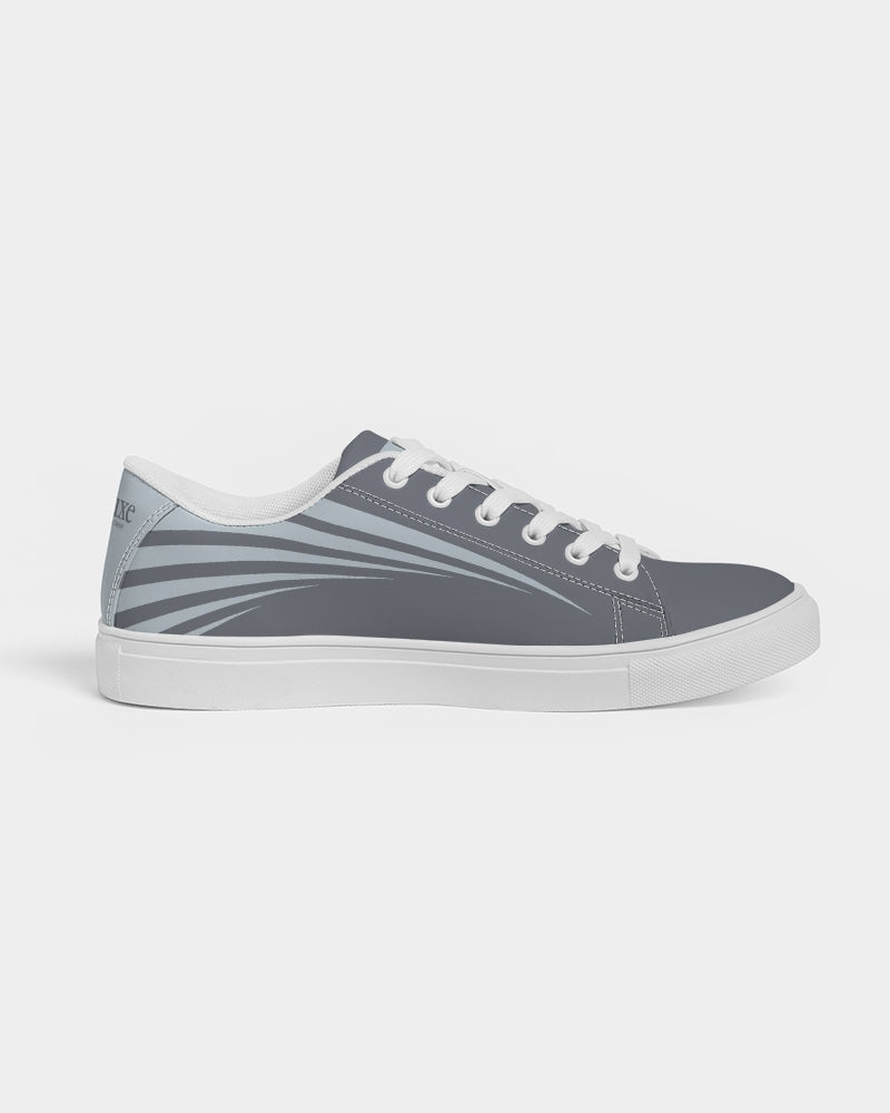 Solid State Of Mind Gray Men's Faux-Leather Sneaker