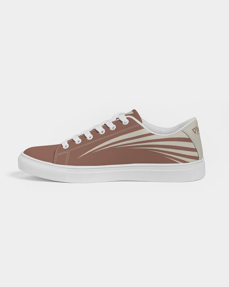 Solid State of Mind Terracotta Men's Faux-Leather Sneaker