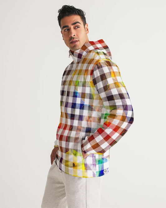 Fantasy Check Men's Windbreaker