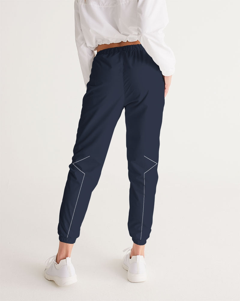 Lucky Lime Navy Geometric Women's Track Pants