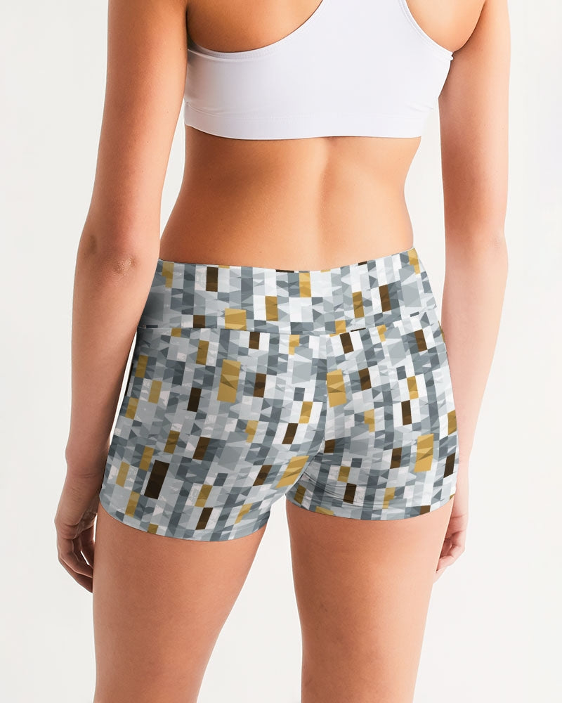 Carrara Women's Mid-Rise Yoga Shorts | Always Get Lucky