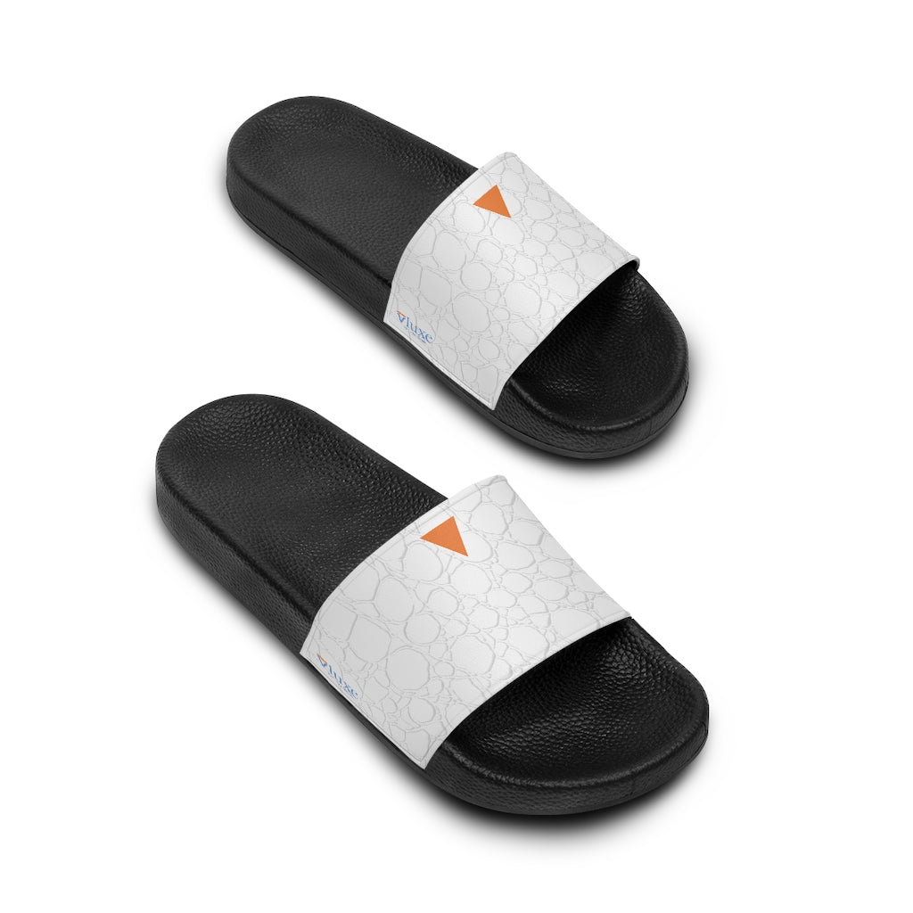 Salento White Women's Slide Sandals