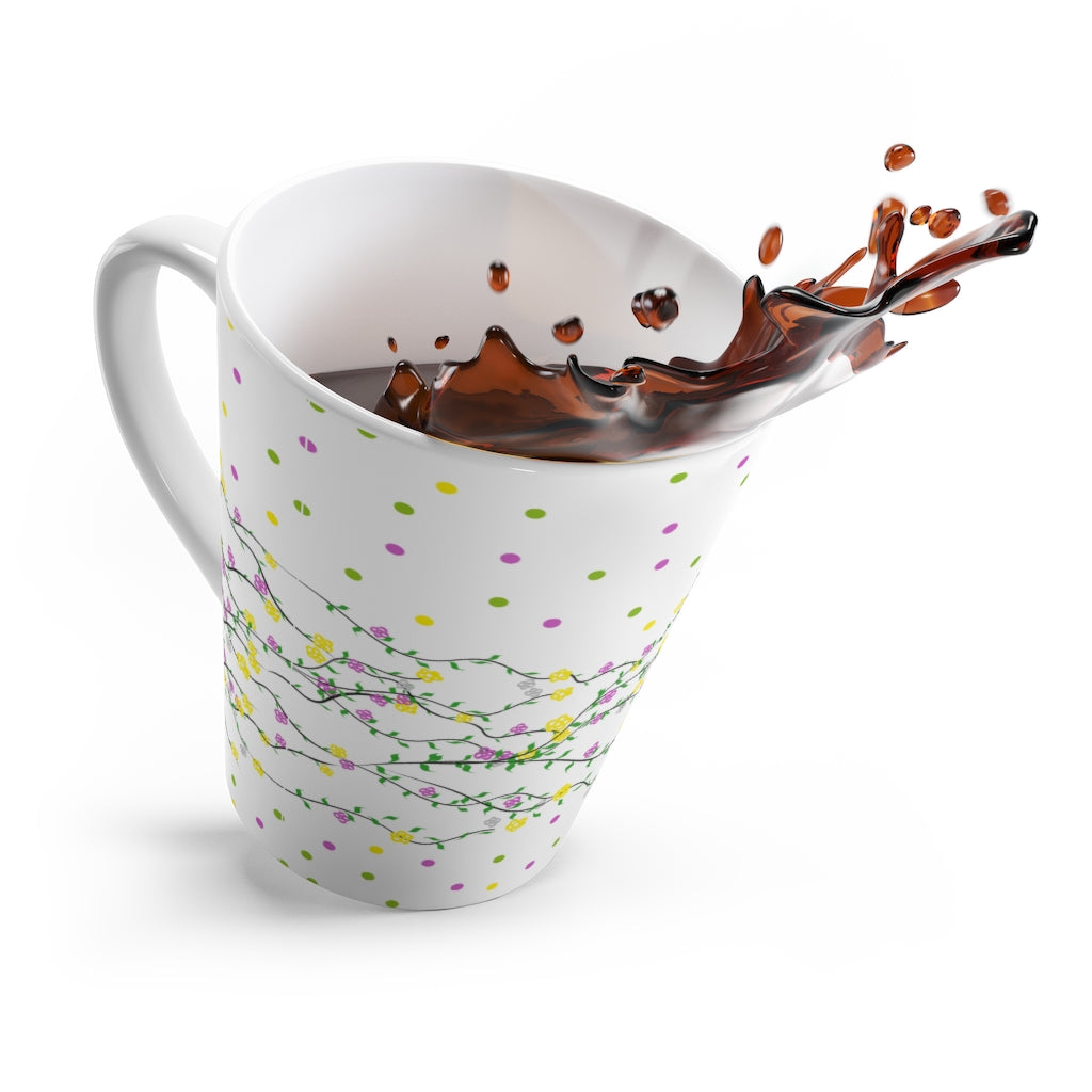 Spring Latte Mug from Vluxe by Lucky Nahum