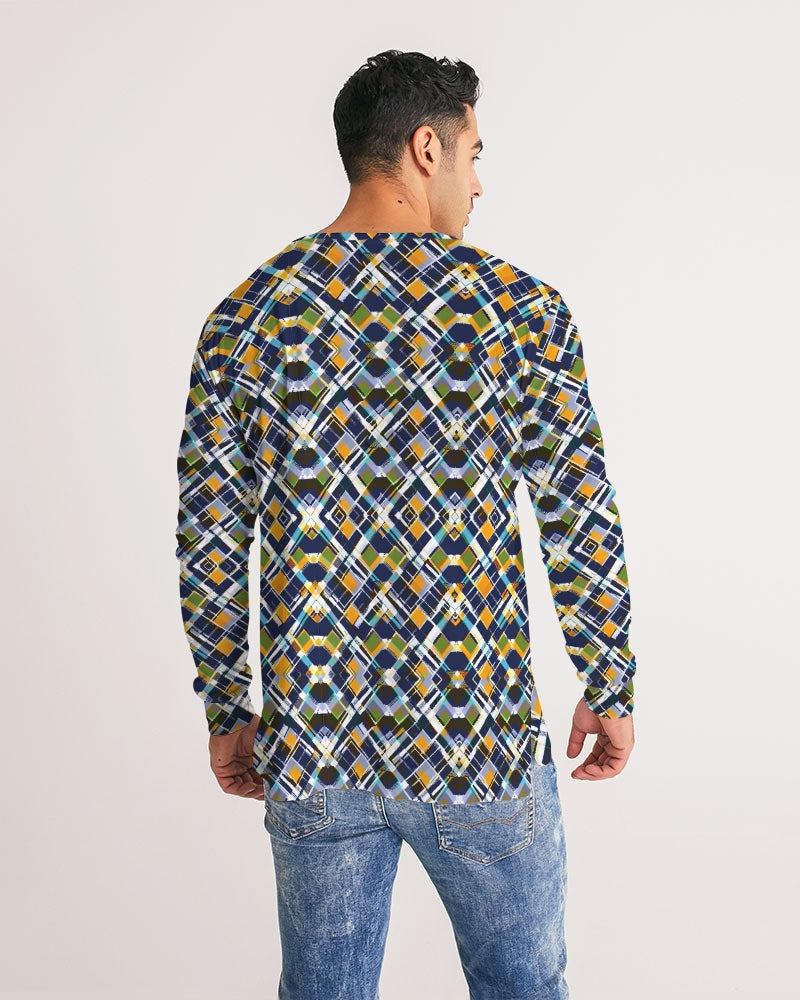 Argyle Future Men's Long Sleeve Tee | Always Get Lucky