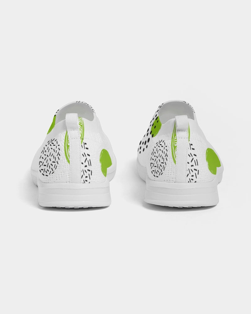 Lime-et-less Women's Slip-On Flyknit Shoe