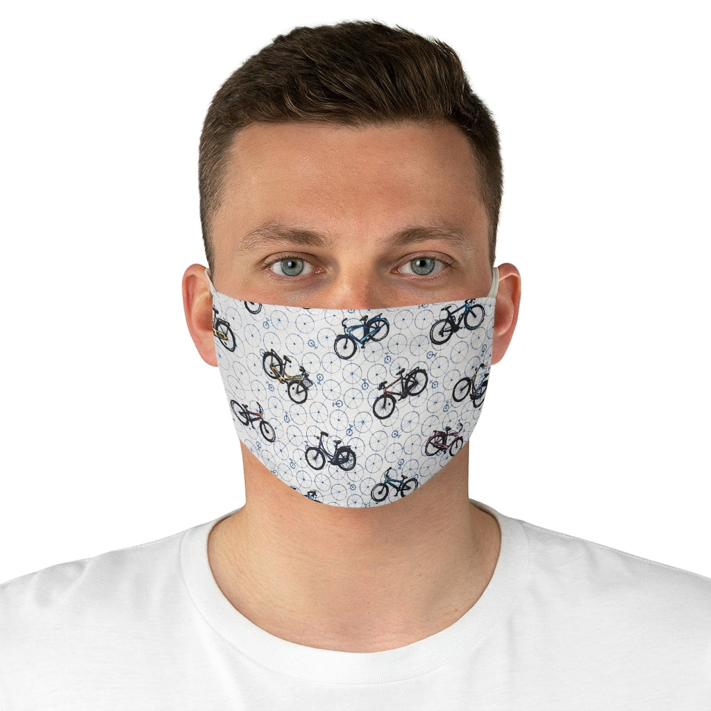 Bicycle Double Layer Fabric Face Mask