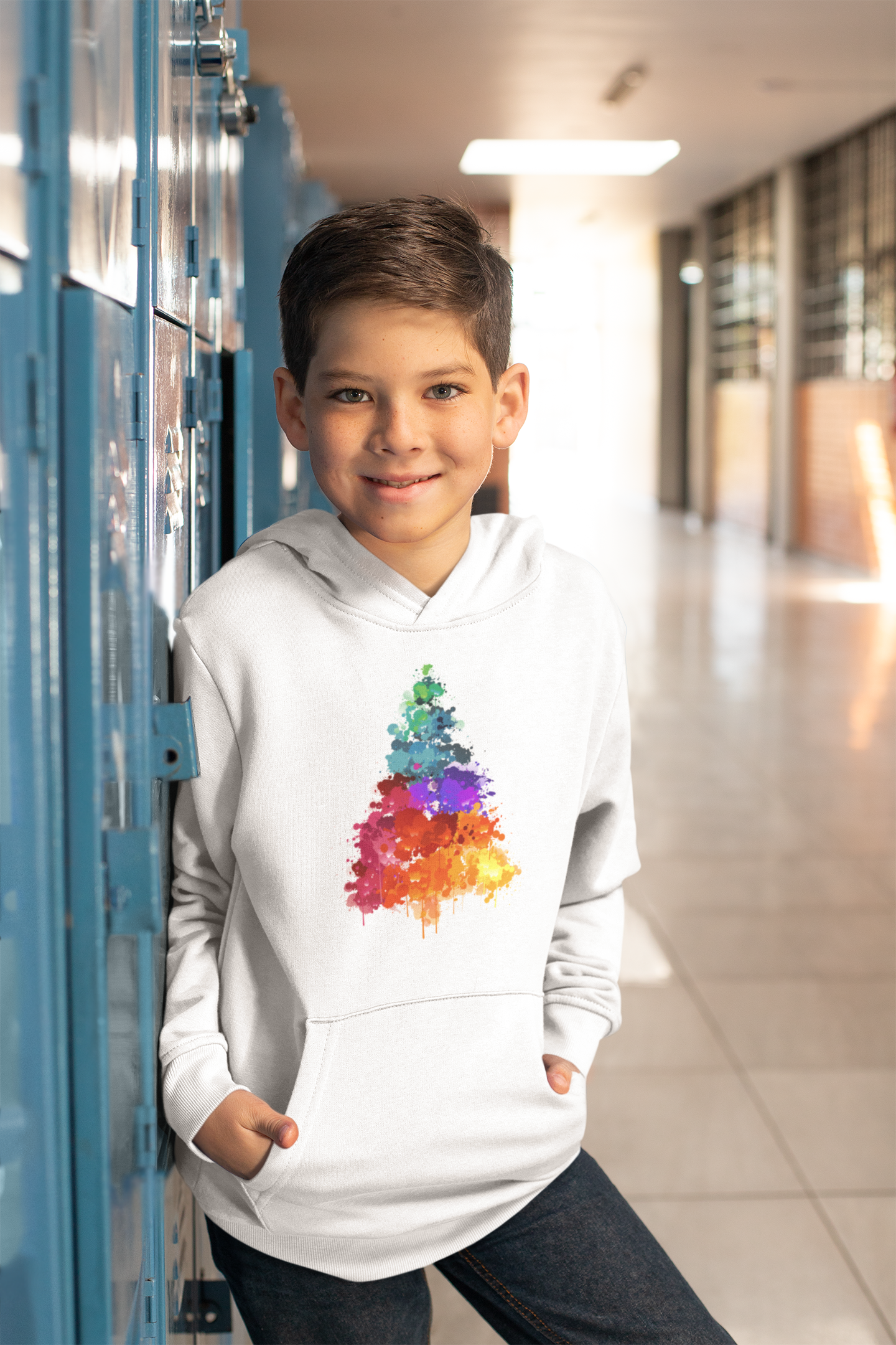 Christmas Tree Kids Hoodie from Vluxe by Lucky Nahum