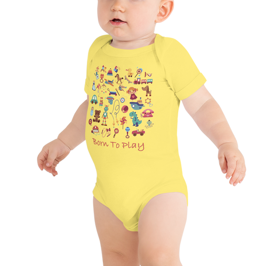 Born To Play Onesie from Vluxe by Lucky Nahum