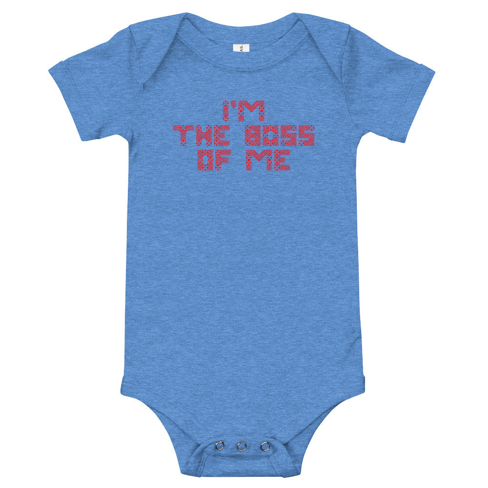 I'M THE BOSS ONESIE from Vluxe by Lucky Nahum