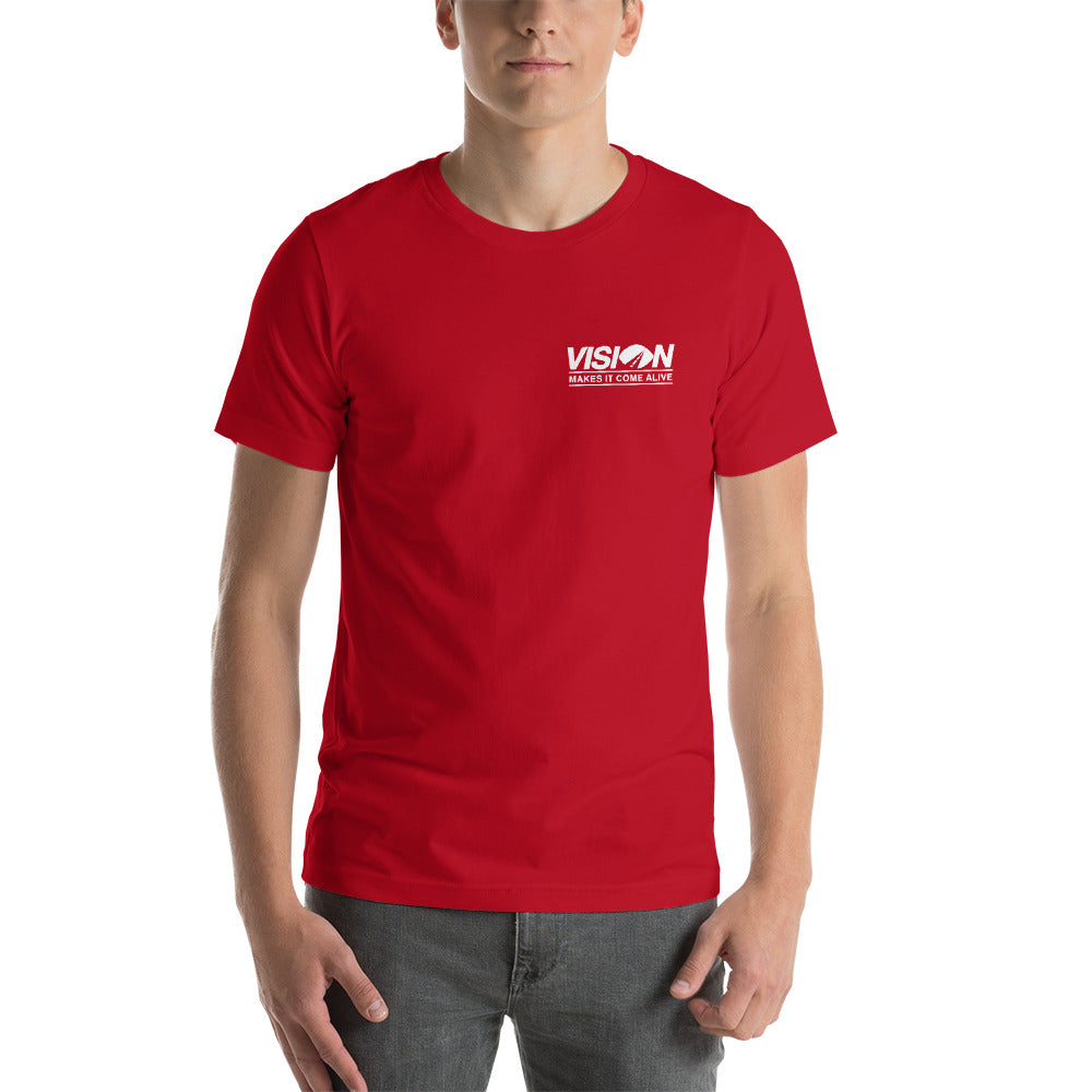 Vision  Cotton Short-Sleeve Unisex T-Shirt