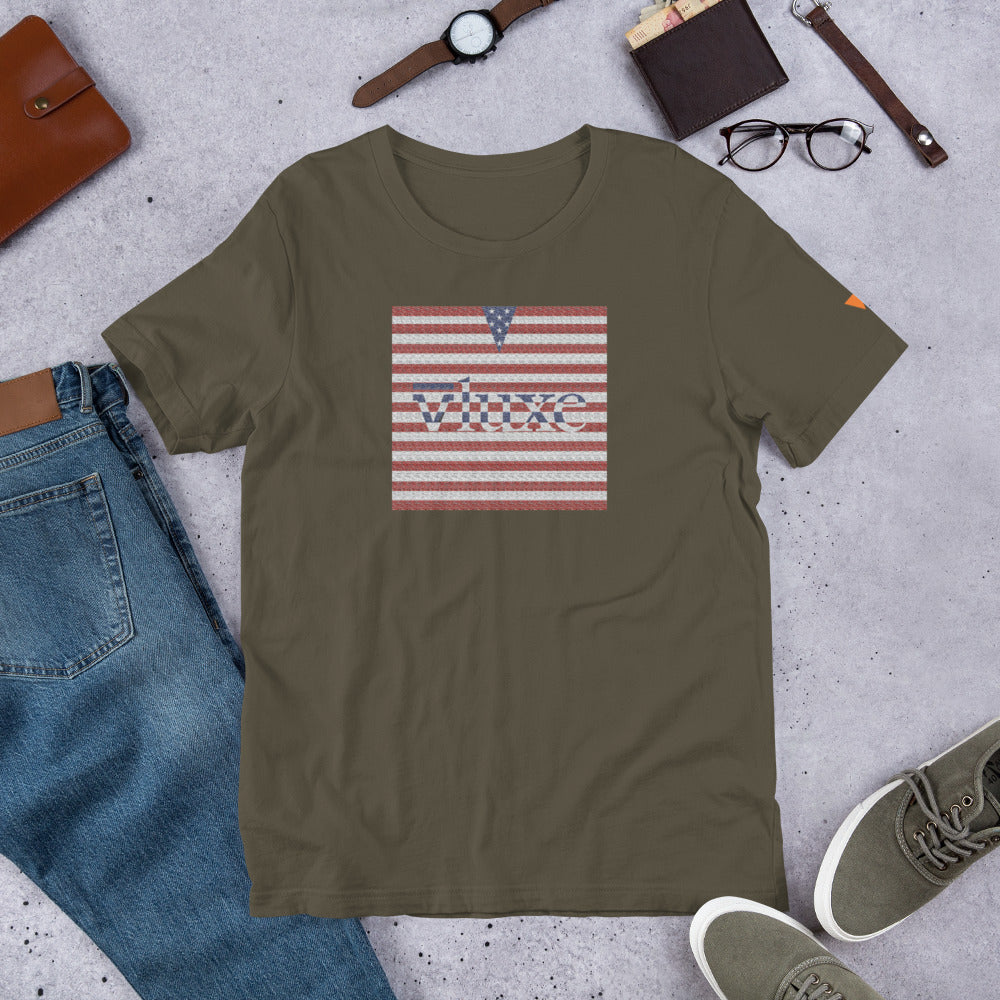 Vluxe Vintage Americana Short-Sleeve Unisex T-Shirt