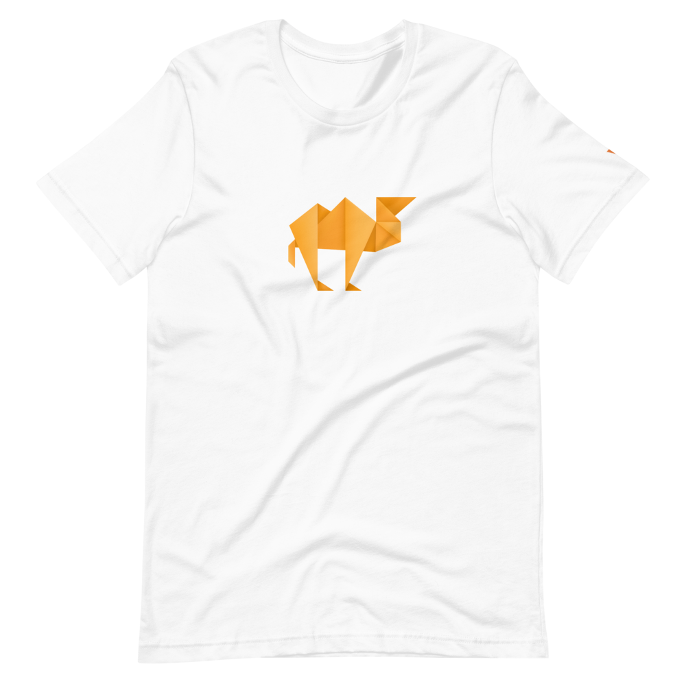 Camel Short-Sleeve Unisex T-Shirt from Vluxe by Lucky Nahum