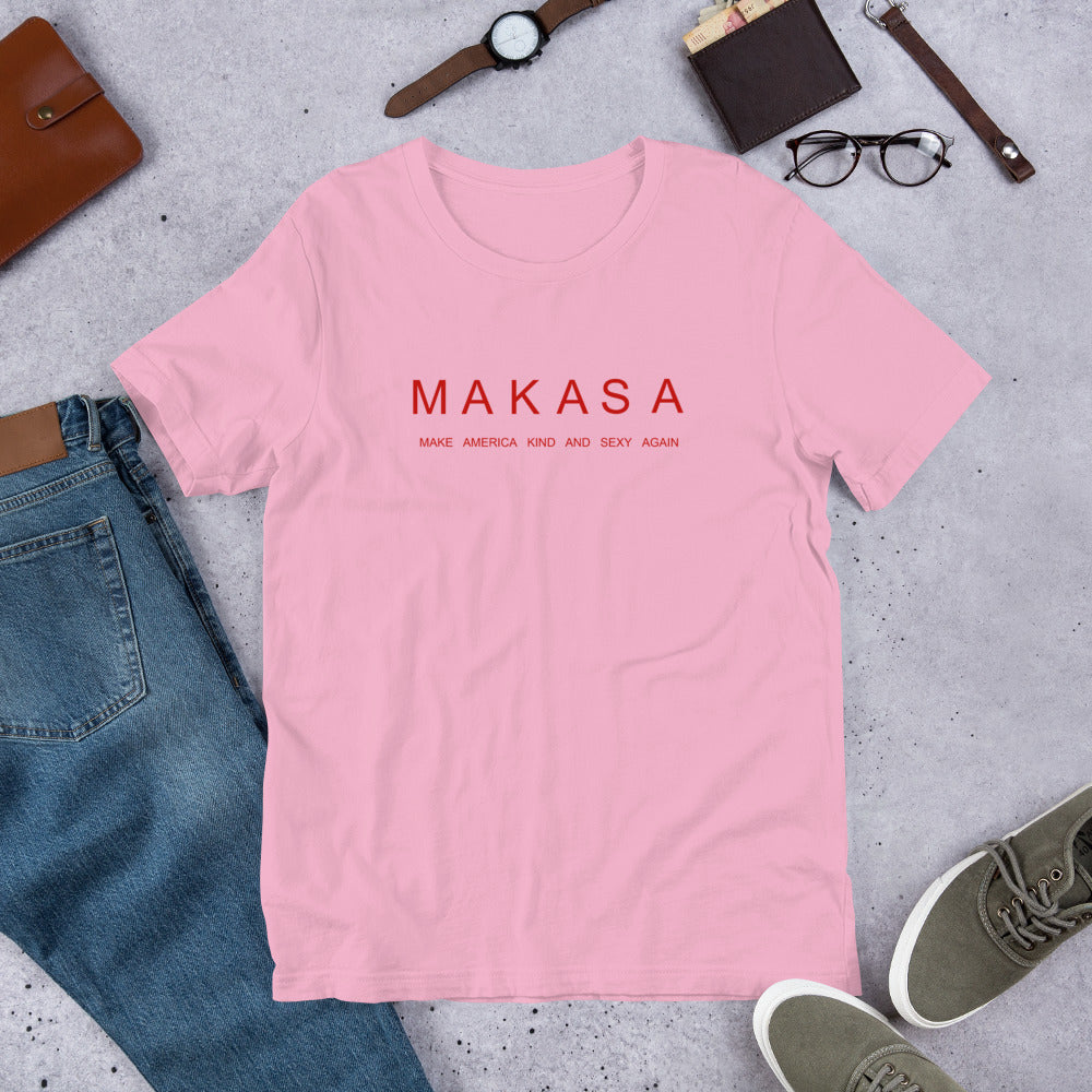 MAKASA Short-Sleeve Unisex T-Shirt