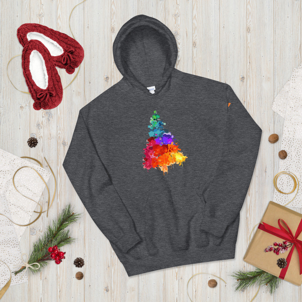 Christmas Tree Unisex Hoodie from Vluxe by Lucky Nahum