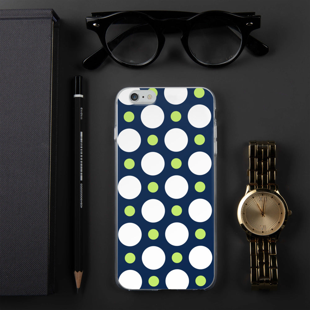 DaDOT .003 iPhone Case Navy/Lime