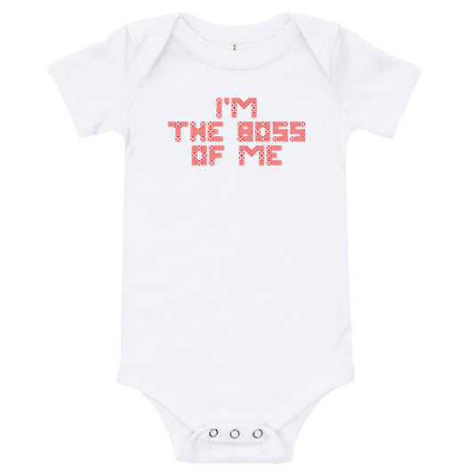 I'M THE BOSS ONESIE from Vluxe by Lucky Nahum