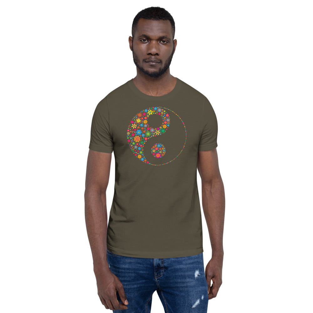 Flower Power Short-Sleeve Unisex T-Shirt