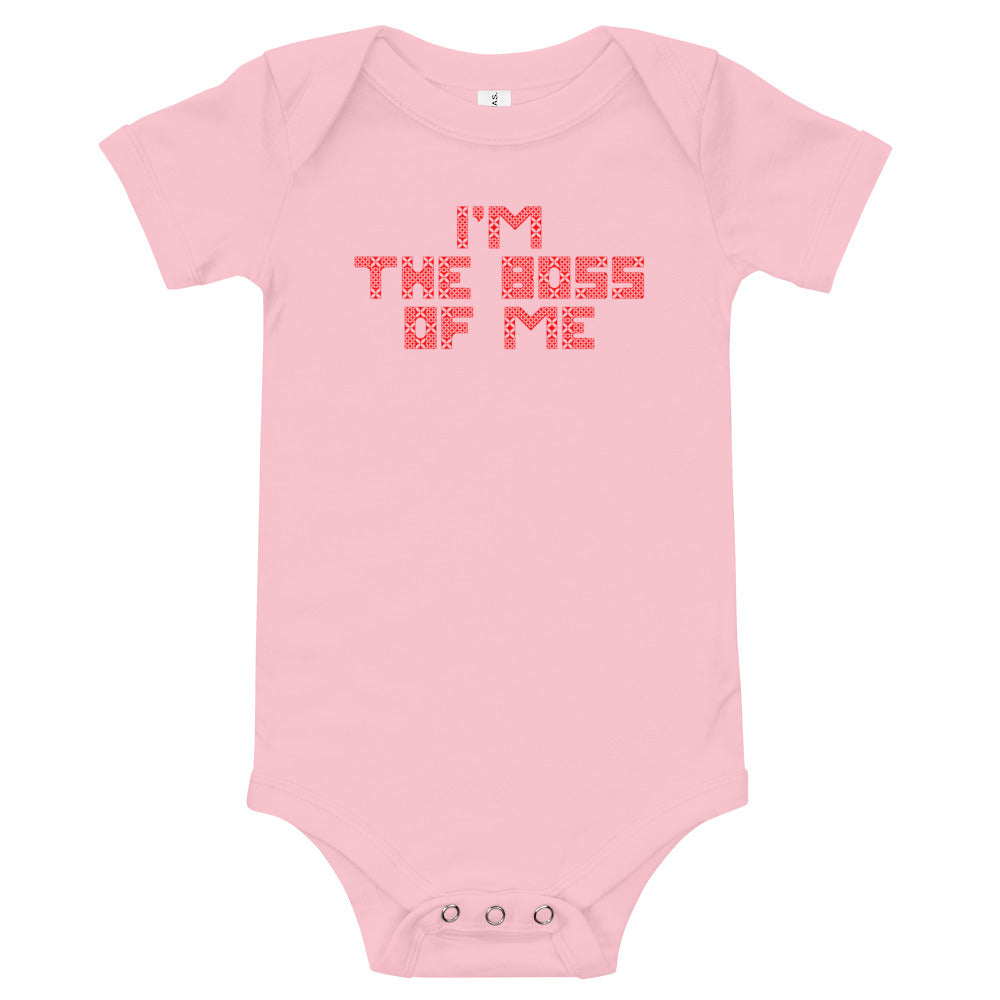 I'M THE BOSS ONESIE from Vluxe by Lucky Nahum