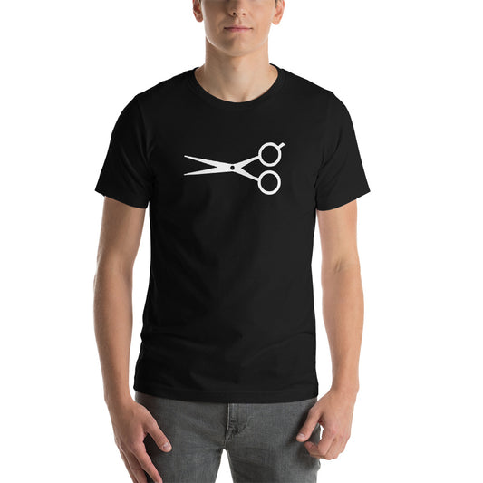 Scissors Short-Sleeve Unisex Crew