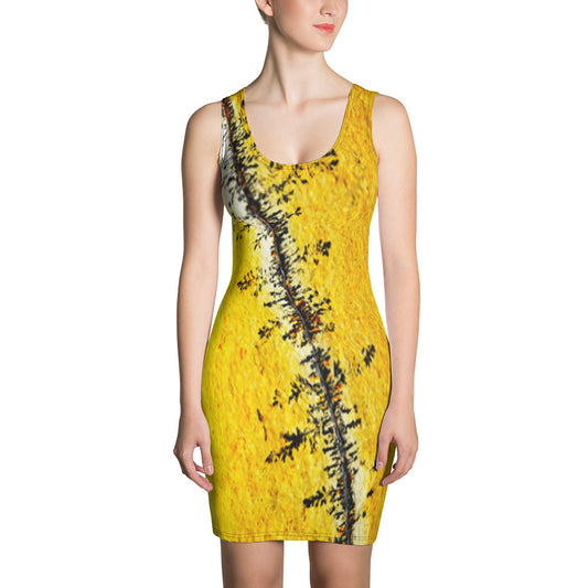 SUN DRENCHED PRINTED DRESS