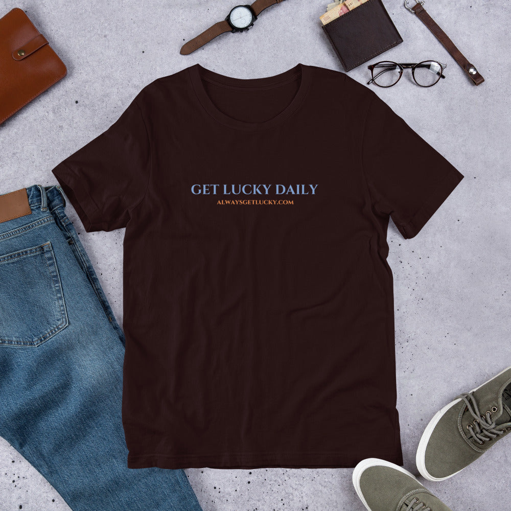 Get Lucky Daily Short-Sleeve Unisex T-Shirt