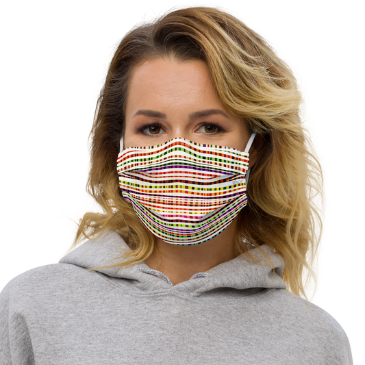 Vluxed & Checked Face Mask from Vluxe by Lucky Nahum