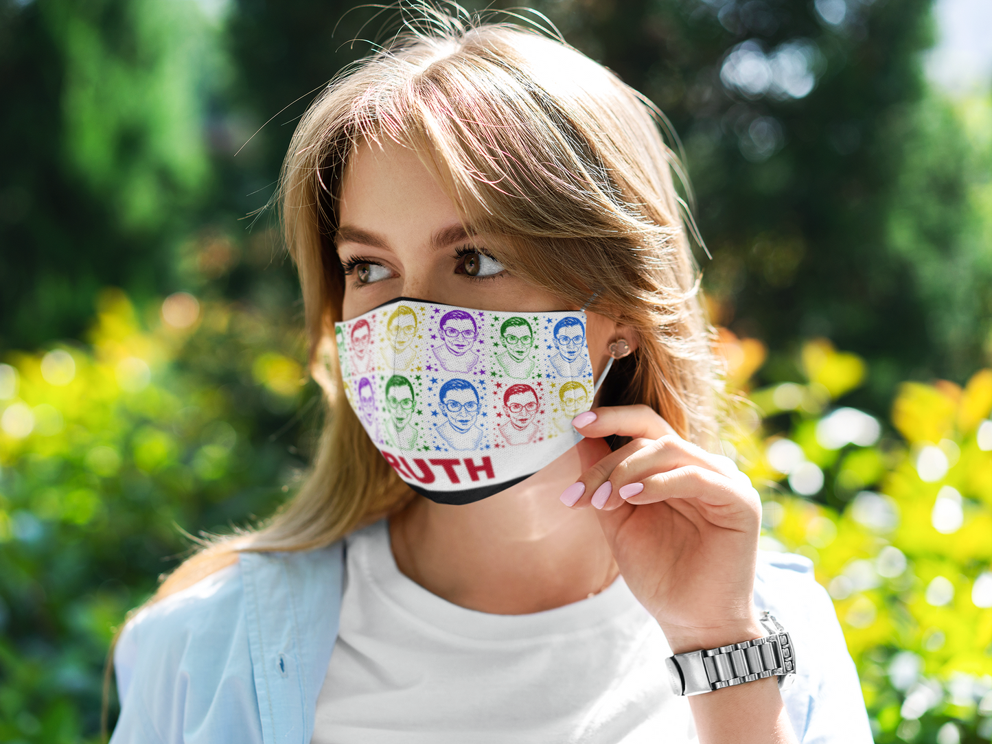 Truth Fabric Face Mask from Vluxe by Lucky Nahum