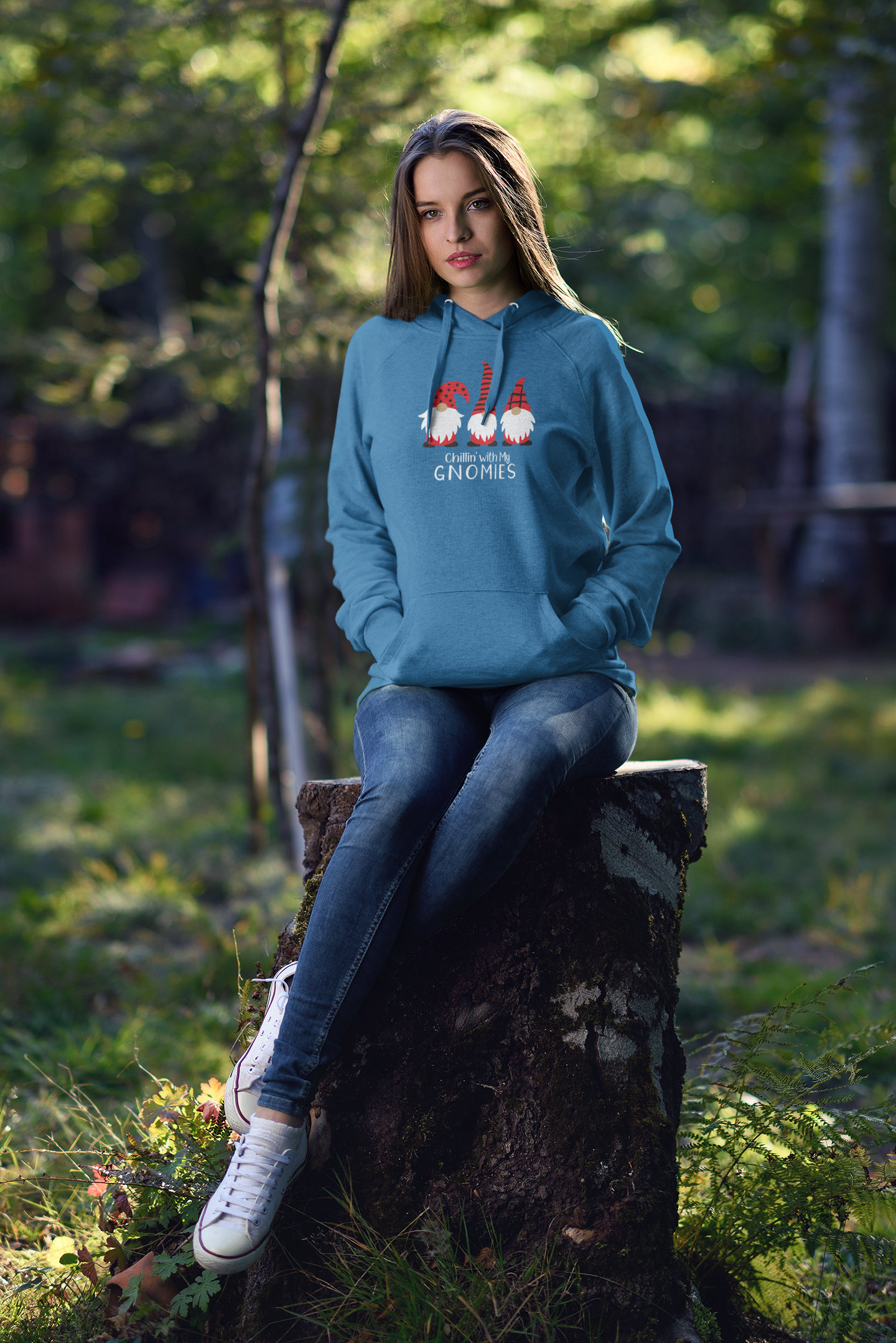 Gnomies Unisex Hoodie from Vluxe by Lucky Nahum