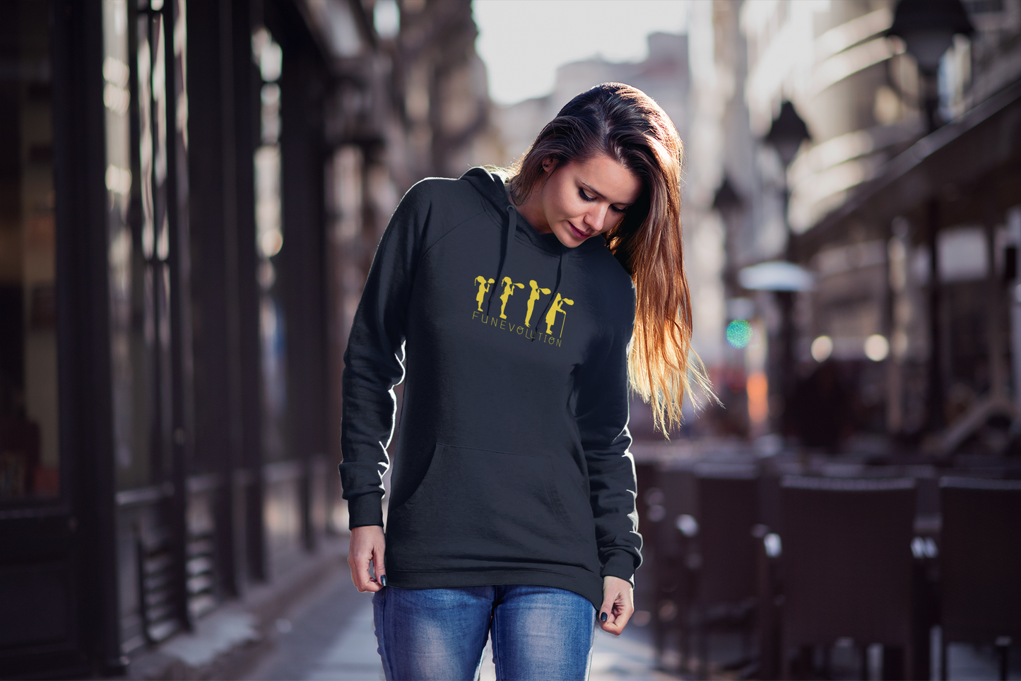 Funevolution Unisex Hoodie from Vluxe by Lucky Nahum