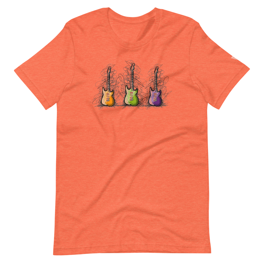 Guitars Short-Sleeve Unisex T-Shirt