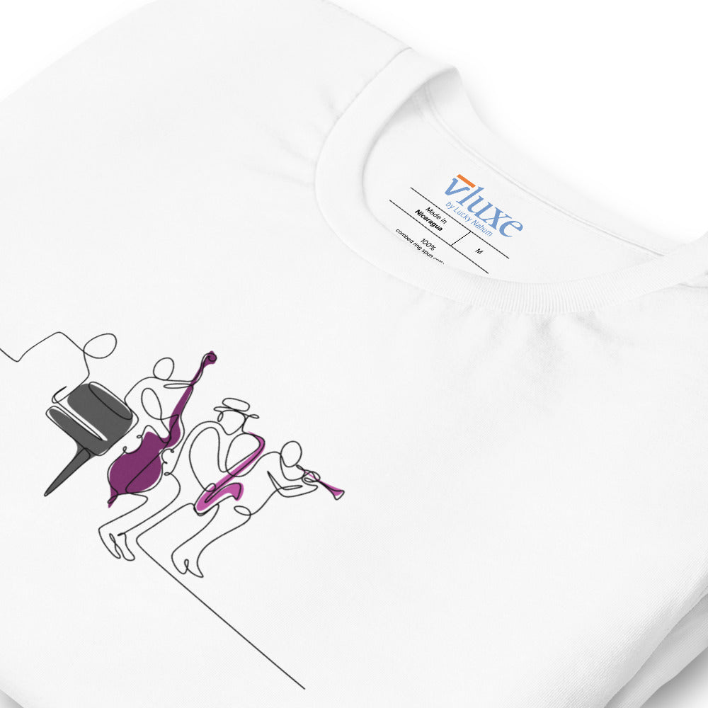 Jazz Band Short-sleeve unisex t-shirt
