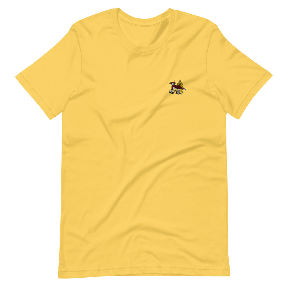 Dog Shirt Short-Sleeve Unisex Embroidered T-Shirt
